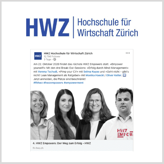 HWZ Hochschule fuer Wirtschaft Zuerich